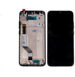 Xiaomi Redmi Note 7, Note 7S, Note 7 Pro Display LCD Black With Frame (OEM)