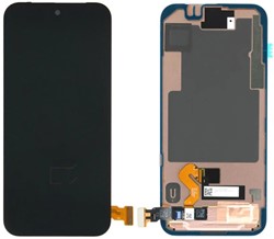 Google Pixel 9 Pro XL Display LCD With Frame Black (Pulled)