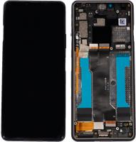Sony Xperia 10 III Display LCD With Frame White (Service-Pack)