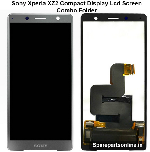 For Sony Xperia XZ2 Mini Display LCD Silver