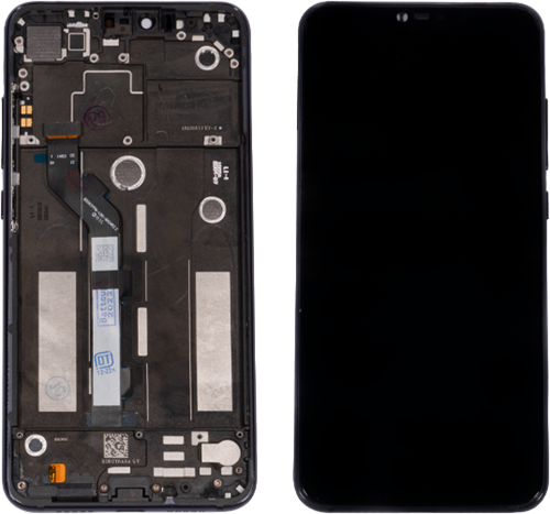 Xiaomi Mi 8 Lite (Mi 8 Youth, Mi 8X) Display LCD With Frame Black (OEM)-2