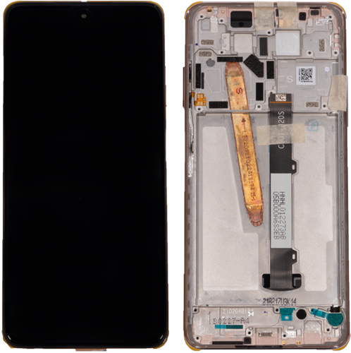 Xiaomi Poco X3 Pro (M2102J20SG) Display LCD With Frame Gold (Service Pack)