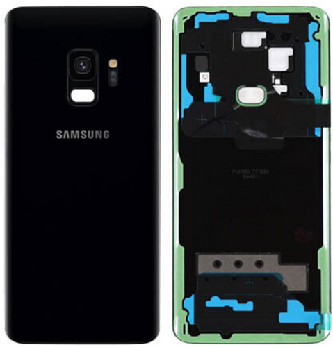 Samsung Galaxy S9 (G960) DUOS Back Cover Black (Service-Pack)