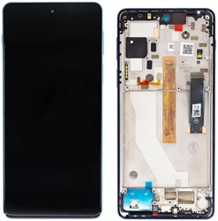 Motorola Edge 20 Pro Display LCD With Frame Black (Service-Pack)