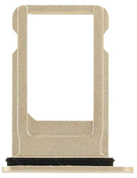 For Apple iPhone 8 Plus Sim Card Holder Gold