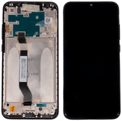 Xiaomi Redmi Note 8 (2019, 2021) Display LCD With Frame Black 5600050C3J00 (Service-Pack)