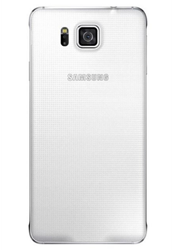 For Samsung Galaxy Alpha (G850) Back Cover Silver