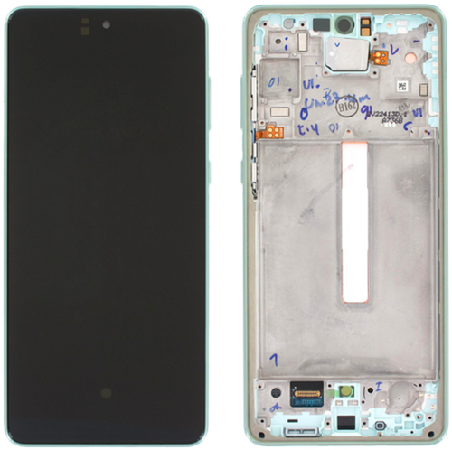 Samsung Galaxy A73 5G (A736B) LCD Display Complete Green (Service-Pack)