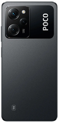 Xiaomi Poco X5 Pro Back Cover With Camera Lens Black