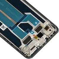 OnePlus Nord 2, Nord 2T Display LCD With Frame Black (Refurbished)-2