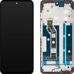 Motorola Moto G15, G15 Power Display LCD With Frame Black (Service-Pack)