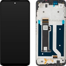 Motorola Moto G34 Display LCD With Frame Black (Service-Pack)