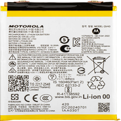 Motorola Edge 50 Neo, Moto S50, Thinkphone 25 Battery -QV43- (Original Bulk)