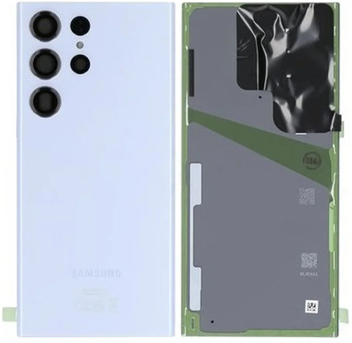 For Samsung Galaxy S23 Ultra (S918B) Back Cover With Camera Lens Sky Blue