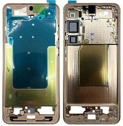 Samsung Galaxy S25 Plus (S936B) Middle Frame Pink-Gold (Service-Pack)
