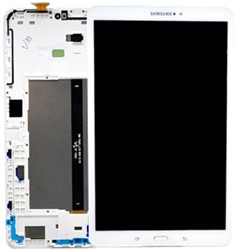 Samsung Galaxy Tab A 10.1 2016 (T580, T585) Display LCD Complete White (Service-Pack)