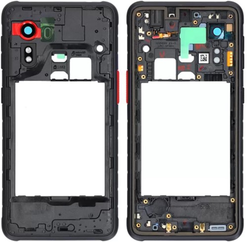 Samsung Galaxy Xcover 5 (G525) Middle Frame Black (Service-Pack)