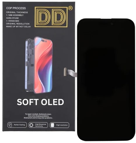 For Apple iPhone 14 Plus Display LCD Black (DD-Soft-Oled)