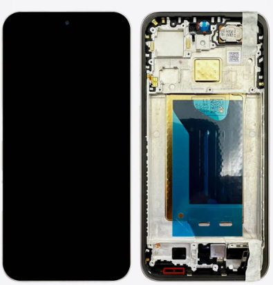 Xiaomi 15T 5G Display LCD With Frame Gold (Service-Pack)