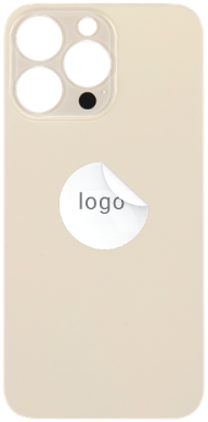 For Apple iPhone 13 Pro Big hole Back Glass Gold (OEM)