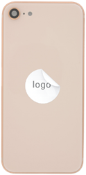 For Apple iPhone 8 Plus Big Hole Back Glass Gold (OEM)