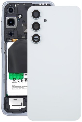 Samsung Galaxy A35 5G (A356B) A55 5G (A556B) Back Cover With Camera Lens Ice Blue-White (OEM)