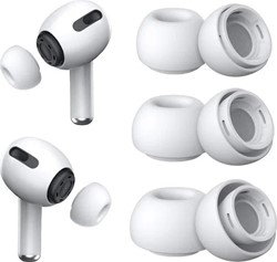 For AirPods Pro (1e & 2e Generation) Siliconen Caps Tips Medium (3 Pack)