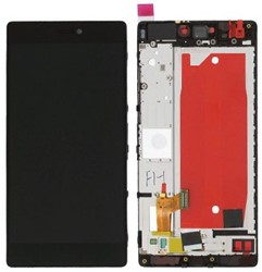 Huawei P8 (GRA-L09) Display LCD With Frame Black (OEM)