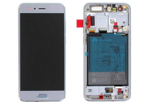 Huawei Honor 9 Display LCD Complete + Battery Grey 02351LCD (Service-Pack)