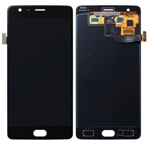 OnePlus 3, 3T Display LCD Without Frame Black (OEM)