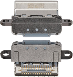 For Apple iPad Air 11 (2024, 2025), iPad Air 13 (2024,2025) Charging Connector Flex Blue (OEM-Equivalent)