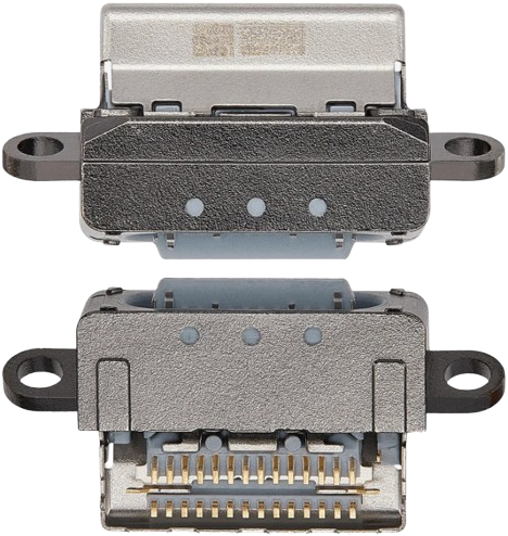 For Apple iPad Air 11 (2024, 2025), iPad Air 13 (2024,2025) Charging Port Flex Blue (OEM-Equivalent)