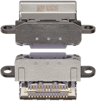 For Apple iPad Air 11 (2024, 2025), iPad Air 13 (2024,2025) Charging Port Flex Purple (OEM-Equivalent)