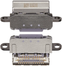 For Apple iPad Air 11 (2024, 2025), iPad Air 13 (2024,2025) Charging Connector Flex Purple (OEM-Equivalent)