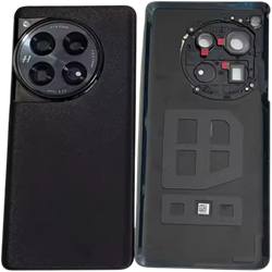 OnePlus 12 5G Back Cover With Camera Lens Silky Black (Service-Pack)