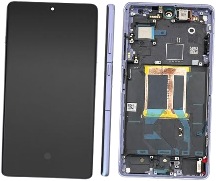 OnePlus 12R 5G Display LCD With Frame Electric Violet (Service-Pack)
