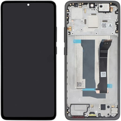 Xiaomi Poco X7 Pro 5G (2025) Display LCD Complete with Frame Black Red Button, Iron Man Edition (Service-Pack)