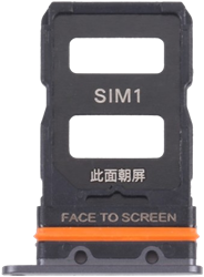 Xiaomi 15T 5G Sim Card Holder Black (Service-Pack)