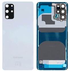 Samsung Galaxy S20 plus 4G, 5G (G985F, G986B) Back Cover With Camera Lens White (OEM)