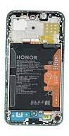 Honor X8c Display LCD with Frame And Midnight Black Battery (Service-Pack)
