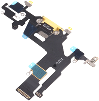 For Apple iPhone 11 Charging Connector Flex Yellow (Pulled)-2