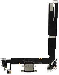 For Apple iPhone 16 Plus Charging Connector Flex Black (Pulled)