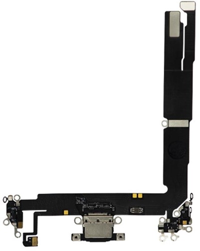 For Apple iPhone 16 Plus Charging Connector Flex Black (Pulled)