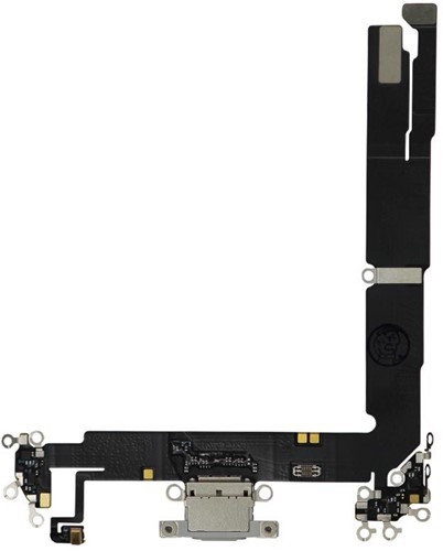 For Apple iPhone 16 Plus Charging Connector Flex White (Pulled)