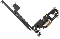 For Apple iPhone 12 Pro Max Charging Connector Flex Gold (Pulled)-2