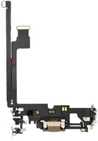 For Apple iPhone 12 Pro Max Charging Connector Flex Gold (Pulled)