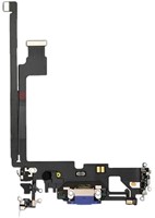 For Apple iPhone 12 Pro Max Charging Connector Flex Blue (Pulled)