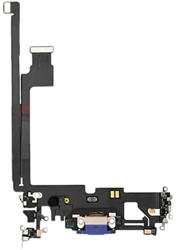For Apple iPhone 12 Pro Max Charging Connector Flex Blue (Pulled)