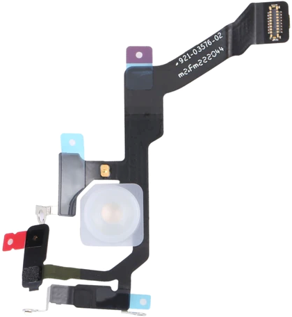 For Apple iPhone 14 Pro Flash Light Flex Cable + Microphone (Pulled)-3