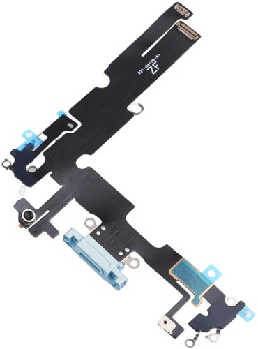 For Apple iPhone 14 Plus Charging Connector Flex Blue (Pulled)-2